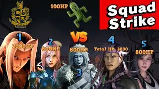 Bully SE: Cactuar (FF) VS Top 5 Strongest Custom Character (Squad Strike)(1vs1)