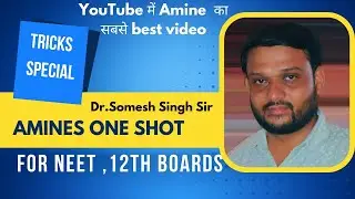 Amines one shot With Tricks || Amines Organic Chemistry One Shot ||Amines organic chemistry class 12