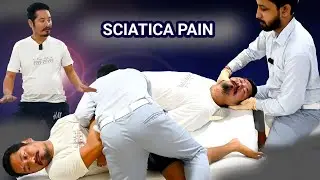Sciatica Back Pain | Severe Pain Chiropractic Treatment in Guwahati #cracks #trending #viral 