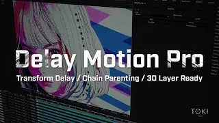 Delay Motion Pro &ndash; Transform Delay & Chain Parenting for After Effects