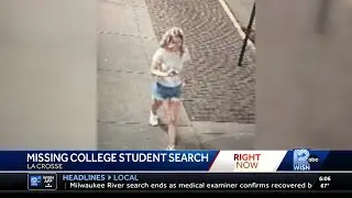 Search continues for missing college student