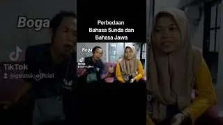 Perbedaan Bahasa Sunda dan Bahasa Jawa #trending #lucu #sunda #yogyakarta