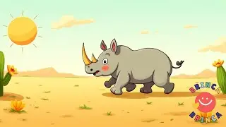 Rino el Rinoceronte 🦏💚 | Canciones Infantiles con Ritmo y Diversi&oacute;n