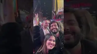 New Year&rsquo;s Eve Celebration at #TimesSquare #New York #USA #IndianTravelInfluencers #2023
