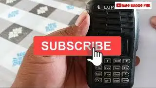 Cara setting manual Radio HT LUPAX T550 komplit #tutorial #cara
