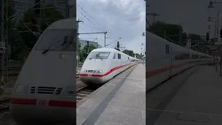 Deutsche Bahn ICE: Dresden Hbf #shorts #railway #railwaystation #icetrains