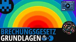 Brechungsgesetz Grundlagen│Physik Lernvideo [Learning Level Up]