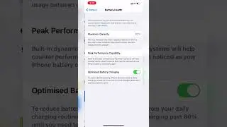 Iphone ki battery health kese check kare | check iPhone battery health | #suffiyannaqvi #shorts