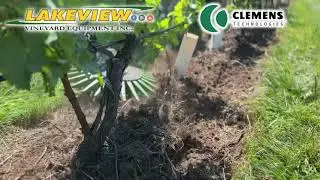 Clemens Finger Roller/Weeder Working in Canadian Vineyard