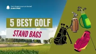 Best Golf Stand Bags for Comfort and Durability in 2025