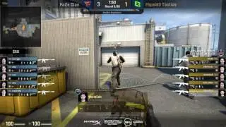 CS:GO ELEAGUE Major 2017 - Group Stage [4k60fps] - FaZe Vs Flipsid3 Tactics [de_nuke]