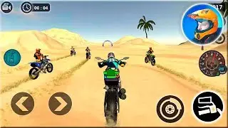 Motocross Beach Bike Stunt Racing - Motor Racer Games Gameplay Android