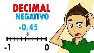 UBICAR UN DECIMAL NEGATIVO EN LA RECTA Super Facil  - Para principiantes
