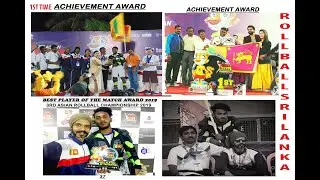 Rollball srilanka achievement.3rd Asian rollball championship best asian goalkeeper 2019|kdilshan|