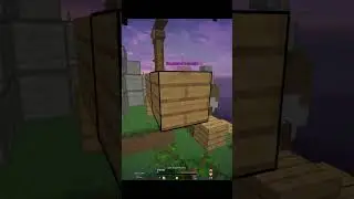 best pearl clutch ever 😎 #minecraft #skywars #pvp #shorts