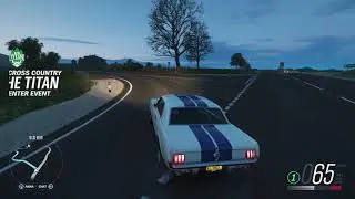 1965 FORD MUSTANG GT COUPE night drive and drift | FORZA HORIZON #fordmustanggt