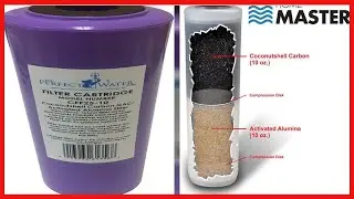 Home Master CFF25-10, Activated Alumina/GAC Fluoride Filter 10