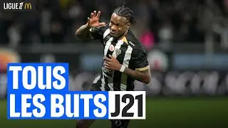 TOUS LES BUTS de la 21&egrave;me journ&eacute;e | Ligue 1 McDonald's 25/26