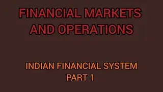 Indian Financial System  Part 1 Introduction / FMO Malayalam Tutorial / Bcom / Mcom