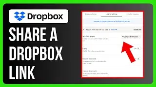How to Share a Dropbox Link