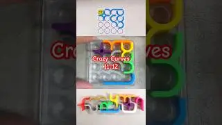 Crazy Curves 11-12 #crazycurves #soloboardgames #puzzle #beboygame