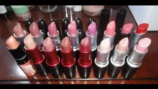 Mis Labiales MAC - My MAC Lipsticks Collection