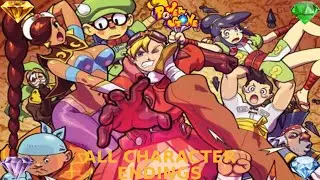 Power Stone - All Character Endings