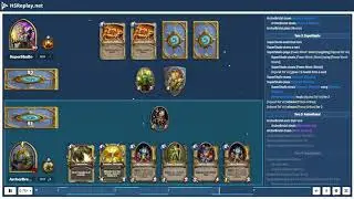 ProGaming - Hearthstone, Combo Priest(10) vs Quest Paladin(10) by SuperShallo and ArcherBrutal, R...