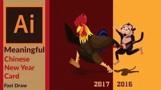How to draw a meaningful Chinese New Year Card for 2017