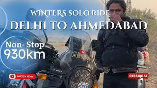Delhi to Ahmedabad by Road | Non-Stop 930 km | Goa Road Trip -01
