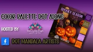Color Palette Dot Along Spooky Season