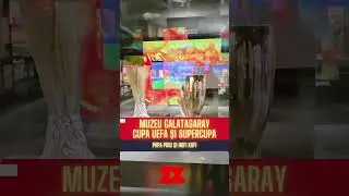 VEZI TROFEELE c&acirc;știgate de HAGI, POPESCU, LUCESCU și BALINT! Muzeul Galatasaray: Supercupa Europei