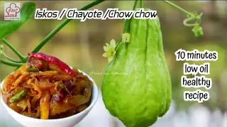 Chayote Squash Curry / How To Cook Squash / Chow Chow Curry / Lonku ki Sabji  #iskos #chayote #lonku