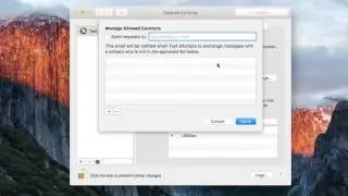 How to set up a parental controls on an Apple Mac