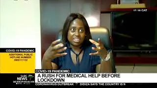 SA Lockdown I Out-patients rush for medical help before lockdown