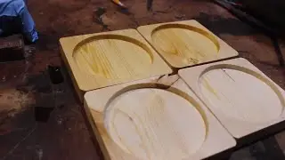 Make wood coasters for gifts or to sell.