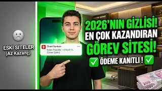 2026&rsquo;nın En &Ccedil;ok Kazandıran G&ouml;rev Sitesi! ✅ &Ouml;deme Kanıtlı! | İnternetten Para Kazan 2026