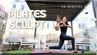 20-Minute Pilates Sculpt | Core, Legs & Arms On Fire 🔥 In Mexico City