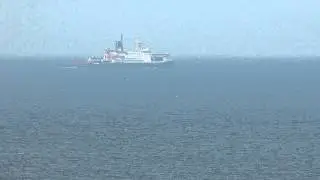 Polarstern R/V at Cap Gris-Nez (F)