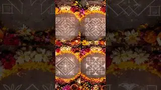 Plane Paper Rangoli Magic😍 Nobody Told You This Rangoli Trick #creativityday #dailyideas #viral #diy