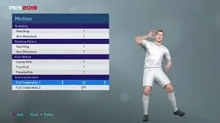 PES 2019 - All Motions & Goal Celebration (PS4 Pro / 4K)