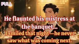 He flaunted his mistress at the banquet    I smiled that night—he never saw what was coming next
