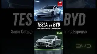 Tesla vs BYD Comparison Usa Vs China #USAvsChina # TeslavsBYD #Electriccarcomparison #EV