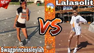 Swagprincessleylah vs lalasolit (lit battle) must watch 🔥