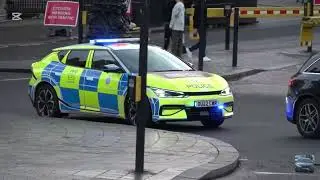  Electric police car Vs Sports car Police  ￼