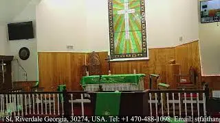 ST. FAITH ANGLICAN CHURCH RIVERDALE, GEORGIA. EPIPHANY II, JAN 19TH  2025