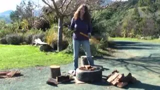 Logmatic log splitter - wedge axe