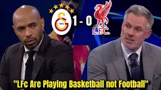 Thierry Henry & Carragher React to Liverpool&rsquo;s SHOCK Defeat! Galatasaray 1-0 UCL