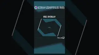 RSC Rocket League Overlay and Game HUD - In action 91 #rocketleague #overlay #rl #hud