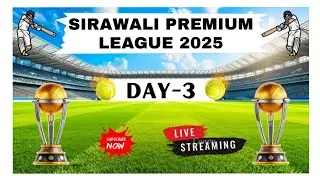 SIRAWALI PREMIUM LEAGUE 2025 | MATCH 4 | DAY 3 | CCTV WARRIORS VS INSAAF 11